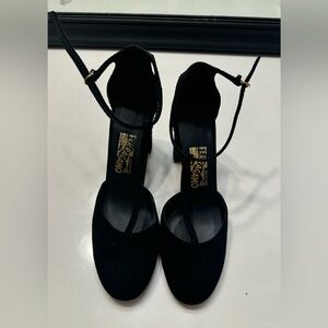 Salvatore Ferragamo suede shoes